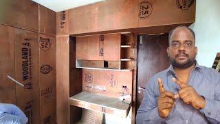 Biggest luxury wardrobe design in bedroom | 12'x11' bedroom wardrobe placement