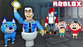 SKIBIDI TOILET BARRY PRISON RUN In Roblox Escape Obby | Khaleel and Motu Gameplay