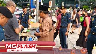 DBKL Sita Barang Penjaja Haram Warga Asing #MGFlash