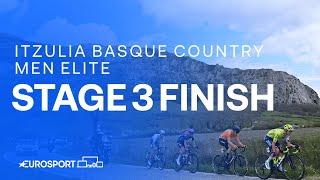 Day Of Skirmish  | Stage 3 Finish Itzulia Basque Country 2024 | Eurosport Cycling