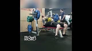 Bench press. Alexander Syanov. 120 kg.