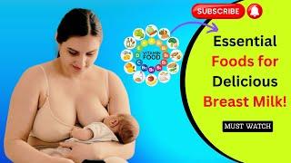 Improve Breast Milk Taste with These 5 Foods