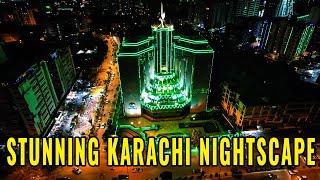 Exploring Karachi’s Night Beauty from the Sky - Part-1