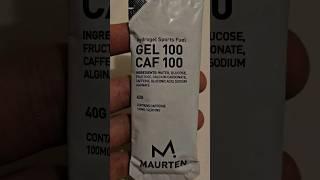 MAURTEN GEL 100MG caffeine    #maurtengel #maurten #running #nikerunning