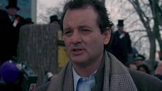 Bill Murray - "Groundhog Day" winter prediction (HD)