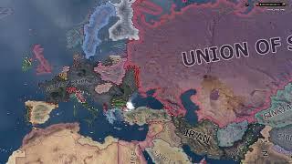 How supply fix lead to dark path of history  - Hoi4 Timelapse