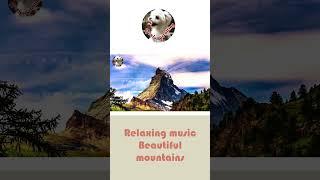 [Rosie Strolling] Relaxing music, beautiful mountains  #Shorts