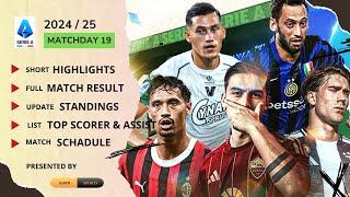 Serie A Matchday 19 2024/25 | Baru Sports