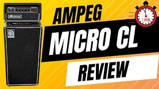 Ampeg Micro CL Bass Amp Review