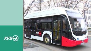 Die ersten Elektrobusse sind unterwegs in Köln