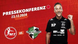 Pressekonferenz MT - TSV Hannover-B. 23.12.2024 (Saison 2024/25) | MT Melsungen (2024 / 2025)