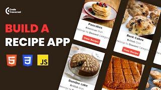 How to Build a Recipe App with JavaScript
