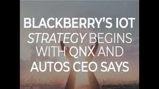 BlackBerry's IoT strategy begins with QNX and autos CEO says | ZDNet