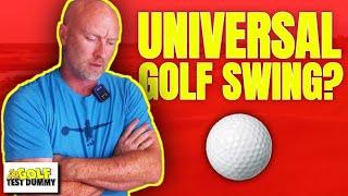 Forget the Body, Swing the Club! - Golf Test Dummy