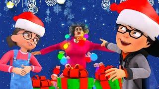 Christmas Eve - Nick's Prank in Christmas - Scary Teacher 3D |VMAni English|