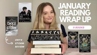 january reading wrap up + my spoiler free review of Onyx Storm