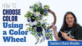 Wreath Making - How to Choosing Color Using a Color Wheel