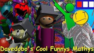 Davedobo's Cool Funnys Mathys! + Secrets - Baldi's Basics Mod