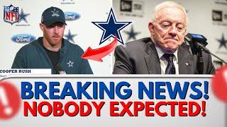 URGENT! HE IS OUT?! GOODBYE COOPER RUSH! NOBODY WAITED FOR THIS! dallas cowboys news