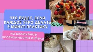 Что  будет, если каждый день делать утреннюю практику? 5 минут и твоя жизнь изменится!