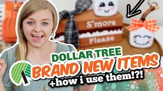 Grab these *BRAND NEW* Dollar Tree items for BRILLIANT FALL DIYS 2024 (fake high end looks)