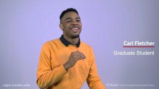 People of WashU CAPS – Carl Fletcher “Master of Data Analytics & Applications Student”