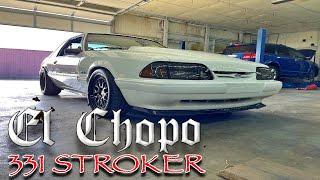 MENTAL 331 STROKER powered fox body, pounding the pavement