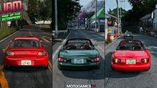 JDM: Rise of the Scorpion - Mazda Gameplay (RX8, MX-5 (NA), MX-5 (NB))