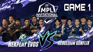 REBELLION GENFLIX WINNING MOMENT vs NXPEVOs |MPL Invitational Group Stage GAME 1