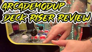 Review for the Arcade1Up Legacy Cabinet Control Panel Riser from ArcadeModUp