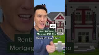 Renting vs Buying: What Would You Do?? #rentvsbuy #real estate