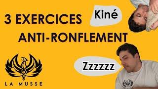 3 exercices pour lutter contre le ronflement !