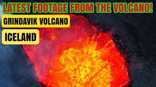 Latest Drone Footage From The Volcano! Grindavik Volcano Is Not Stopping! Iceland Eruption! 11.Apr