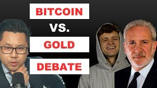 Peter Schiff & Jack Mallers Debate Bitcoin Vs. Gold, Collapse Of Dollar