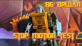 86 BRAWN! (Stop motion test)