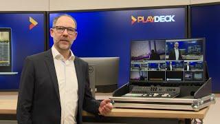 PLAYDECK - Professional Video Playout Software for Windows - Full Introduction 2021