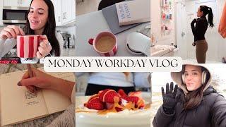 FULL WORKDAY IN MY LIFE VLOG as a content creator & food blogger! &  daily healthy habits / routines