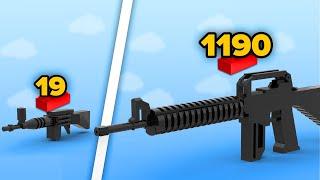 LEGO GUNS in Different Scales | Comparison