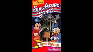 Disney's Sing Along Songs: Happy Haunting Party At Disneyland! FULL VHSRIP (Disney) 1998 60FPS