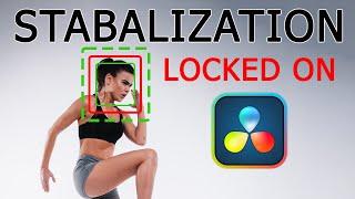Davinci Resolve 17 Locked on Stabilization Effect Tutorial for Beginners