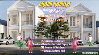 ️KAMILA GARDEN TOWN HOUSE MODERN INVESTASI TERBAIK BISNIS ANDA DI  ALUN ALUN KOTA DEPOK