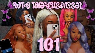 HOW TO: become a paid wig influencer | free wigs?? + more (without thousands of followers)