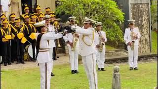 Mahinda College Western Cadet Band Mace exchange  