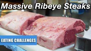 Massive Ribeye Steaks For Beasts