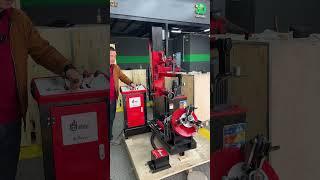 Làm lốp xe tải thật đơn giản với máy ra vào lốp NANNI 6 Pro+