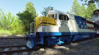 Accucraft GP 40 at the Train Mountain Triennial