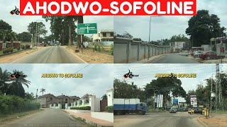 AHODWO To SOFOLINE Interchange Drive in Kumasi, Ghana.