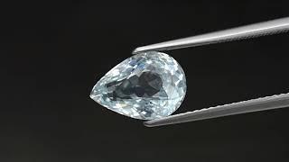 Натуральный Аквамарин груша 11.1x7.7мм 2.77ct