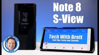 Note 8 S-View Flip Cover With Kickstand Review - Case by Samsung