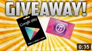 [+] Music & Apps GIVEAWAY [+] (iTunes or Google Play)